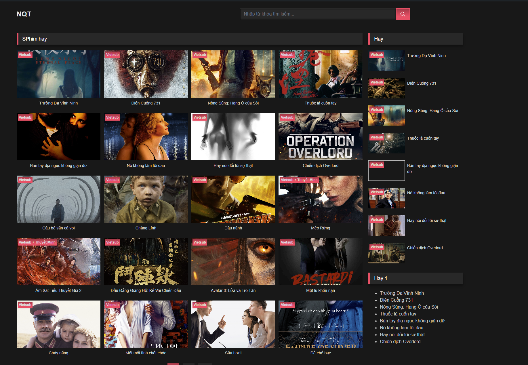 Theme phim v14 wordpress